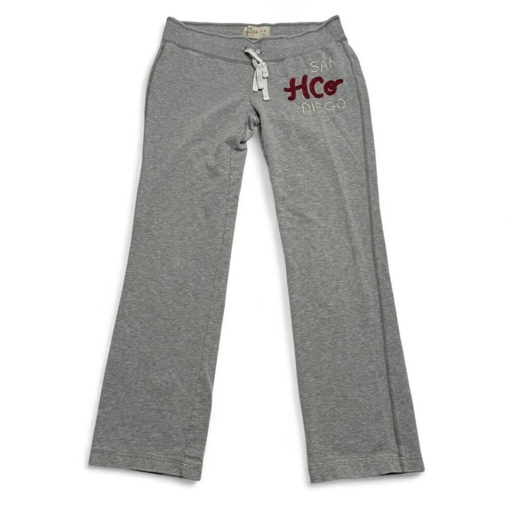 Hollister Y2K Low Rose Flared Cotton Jaw string stretch Size Medium Sand Diego